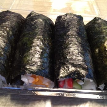 Aloha Pantry and Sushi - Rolls cost a little over $2 each. California, spicy tuna, salmon, and beef rolls. - Diners Near Me - Honolulu, Hawaii Aloha Pantry and Sushi - Rolls cost a little over $2 each. California, spicy tuna, salmon, and beef rolls. - Diners Near Me - Honolulu, Hawaii