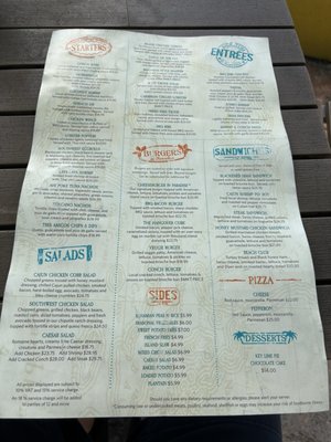 Menu photo 1 Jimmy Buffett's Nassau, NY