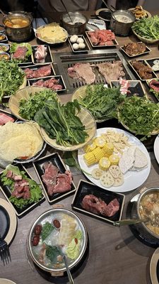 KC BBQ & Hotpot by null