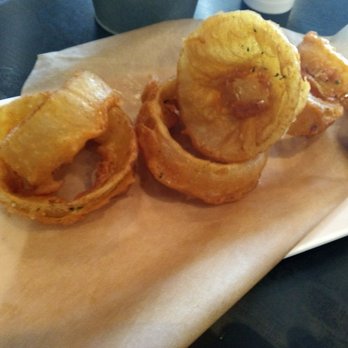 Fronk's - Lightly fried & sweet onion rings - Burgers Near Me - Bellflower, California