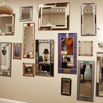 New Morning Gallery - Lovely cut glass mirrors come in many colors to match your décor. - Art Galleries Near Me - Asheville, North Carolina New Morning Gallery - Lovely cut glass mirrors come in many colors to match your décor. - Art Galleries Near Me - Asheville, North Carolina