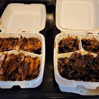 Normandy Teriyaki - Teriyaki chicken & teriyaki beef with steamed veggies instead of rice. - Japanese Near Me - Normandy Park, Washington Normandy Teriyaki - Teriyaki chicken & teriyaki beef with steamed veggies instead of rice. - Japanese Near Me - Normandy Park, Washington