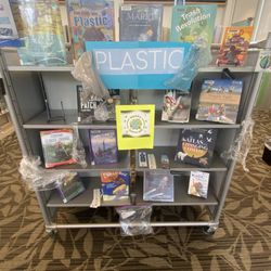 Multnomah County Library - Woodstock - Earth day display