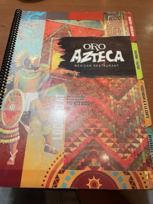 Menu photo 1 Oro Azteca Norfolk, VA Menu photo 1 Oro Azteca Norfolk, VA