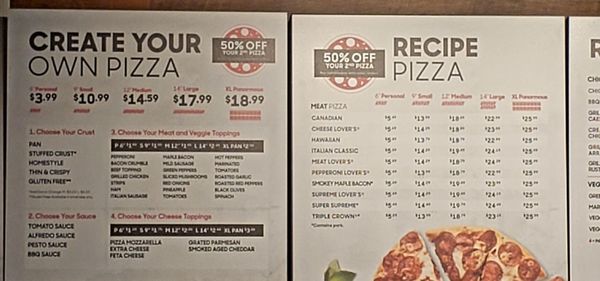 Menu photo 3 Pizza Hut Vancouver, BC Menu photo 3 Pizza Hut Vancouver, BC