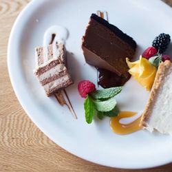 Rootstock - Desserts, cheesecake tiramisu and chocolate cake
