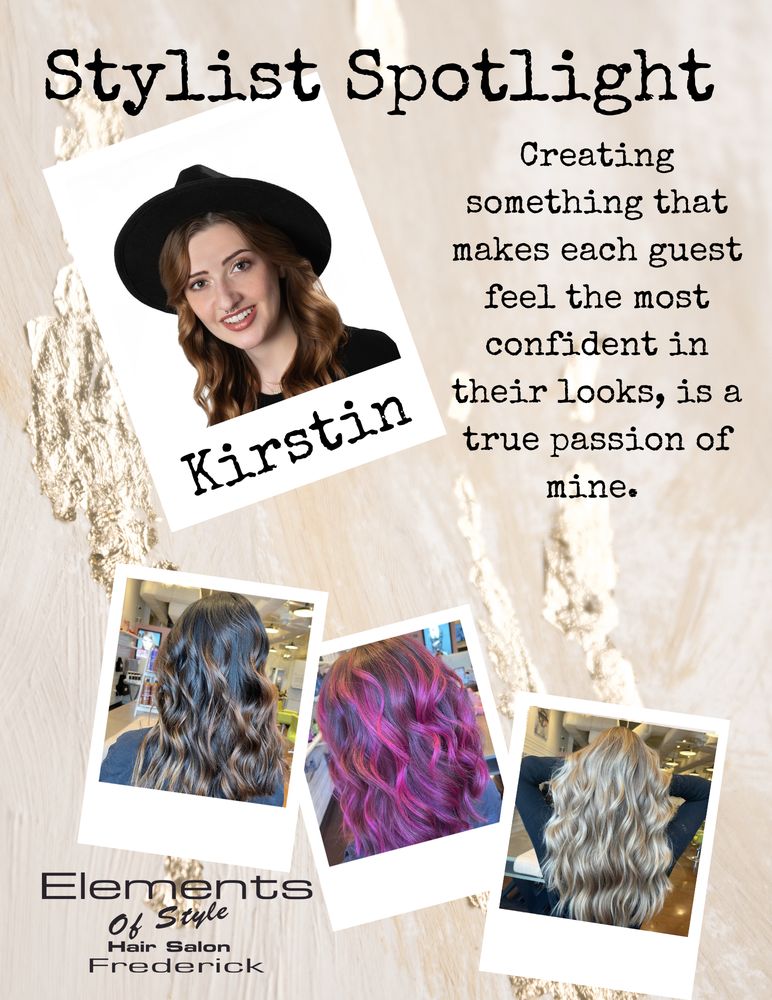 ELEMENTS OF STYLE HAIR SALON FREDERICK Updated September 2024 177 Photos 1020 Mill Pond