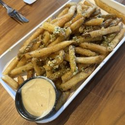 Truffle fries Yum! Truffle fries Yum!