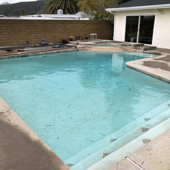 YPS Pool Construction - Old pool before renovation. - Pool & Hot Tub Service Near Me - Monterey Park, California YPS Pool Construction - Old pool before renovation. - Pool & Hot Tub Service Near Me - Monterey Park, California
