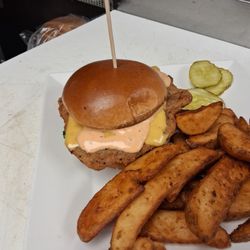 Cue Club Of Wisconsin - Chicken Fried Steak Sandwich