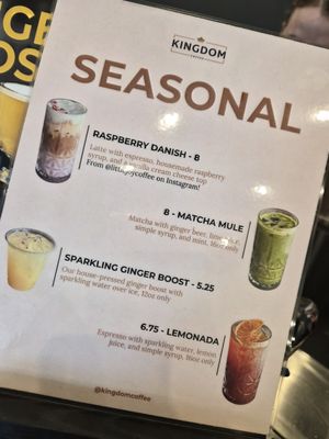 Menu photo 3 Kingdom Coffee Modesto, CA