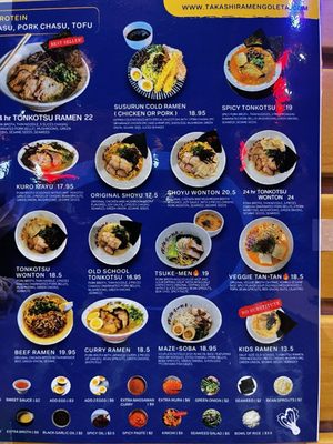 Menu photo 1 Takashi Ramen Goleta, CA