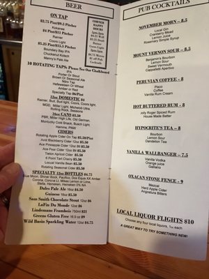 Menu photo 7 The Corner Pub Bow, WA