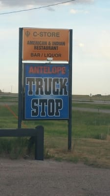 Antelope Truck Stop Pronghorn by null