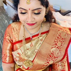 Fab Makeup n More - Red and gold eyes Indian look for any event!