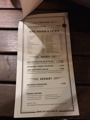 Menu photo 6 The Bulldog Osnabrück, NI Menu photo 6 The Bulldog Osnabrück, NI