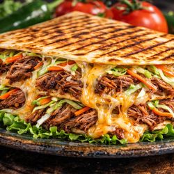 Phat Yummies Quesadilla Cantina - Smokey Oinker Quesadilla