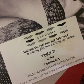 SEPHORA - Todd is very helpful and knowledgeable - Cosmetics & Beauty Supply Near Me - Washington, DC, District of Columbia