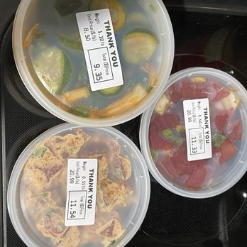 North Shore Grinds - Prices for their cucumber Kim chee, spicy ahi and shoyu ahi. Fresh, not frozen. Onolicious! - Hawaiian Near Me - Honolulu, Hawaii North Shore Grinds - Prices for their cucumber Kim chee, spicy ahi and shoyu ahi. Fresh, not frozen. Onolicious! - Hawaiian Near Me - Honolulu, Hawaii