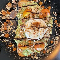 Milk & Honey Cafe - Avocado toast with burrata