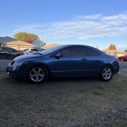 20% tint all around with a 5% visor strip on the windshield