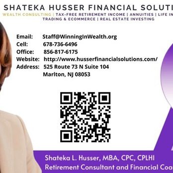 Shateka Husser Financial Services - Life Insurance Near Me - Marlton, New Jersey Shateka Husser Financial Services - Life Insurance Near Me - Marlton, New Jersey