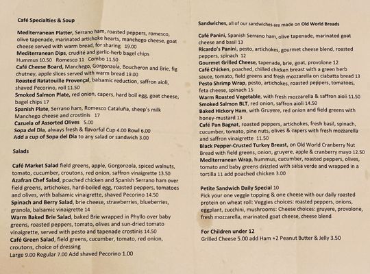 Menu photo 1 Olive & Oats by Azafran Lewes, DE