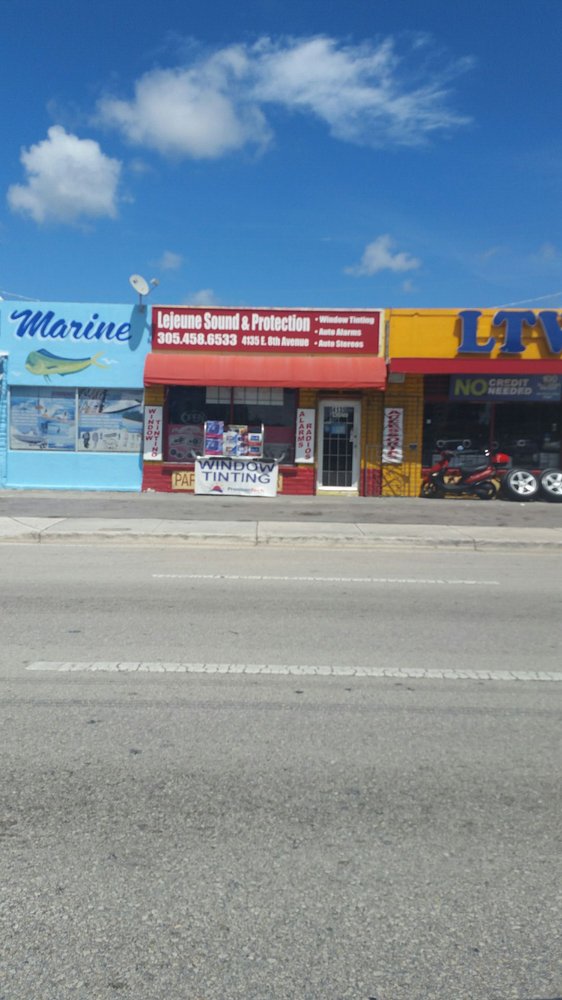 LEJEUNE SOUND AND PROTECTION 4163 E 8th Ave, Hialeah, Florida Auto