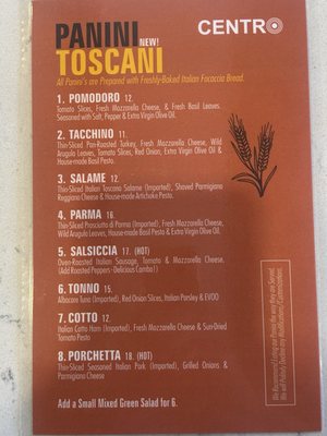 Menu photo 1 Storico Cafe Tustin, CA