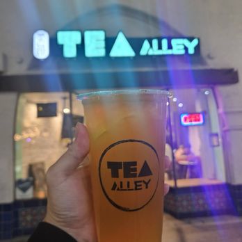 Tea Alley - Passion fruit green tea - Desserts Near Me - San Jose, California Tea Alley - Passion fruit green tea - Desserts Near Me - San Jose, California