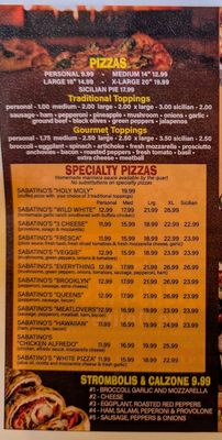 Sabatino's NY Pizzeria by null