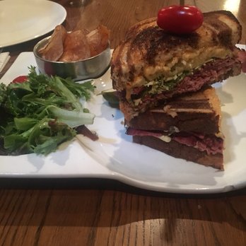 Vaudeville - Gigantic Reuben sandwich - New American Near Me - Fredericksburg, Texas