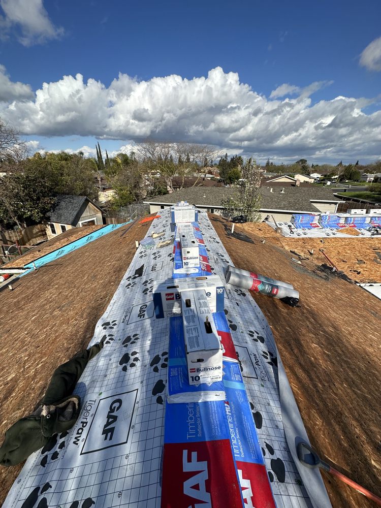 Slide of Samperios Roofing