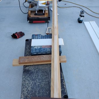 NE Construction - Trimming and routing a replacement side to a door frame for perfect match saving money for the customer - Handyman Near Me - Escondido, California NE Construction - Trimming and routing a replacement side to a door frame for perfect match saving money for the customer - Handyman Near Me - Escondido, California