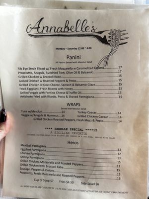 Menu photo 4 Annabelle's Pastaria Brooklyn, NY Menu photo 4 Annabelle's Pastaria Brooklyn, NY
