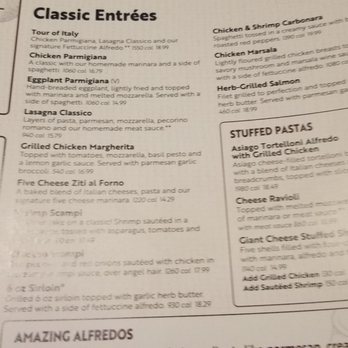 Olive Garden Italian Restaurant - Menu middle - Italian Near Me - Bowie, Maryland Olive Garden Italian Restaurant - Menu middle - Italian Near Me - Bowie, Maryland