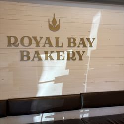 Royal Bay Bakery - The Royal Bay Bakery signage