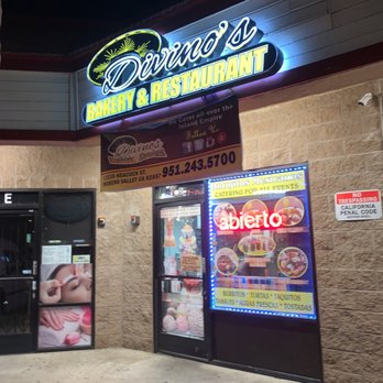Divino's Bakery & Restaurant - Front entrance - Mexican Near Me - Moreno Valley, California Divino's Bakery & Restaurant - Front entrance - Mexican Near Me - Moreno Valley, California