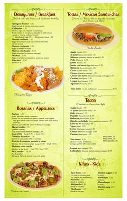 Menu photo 8 El Tarasco Chicago, IL