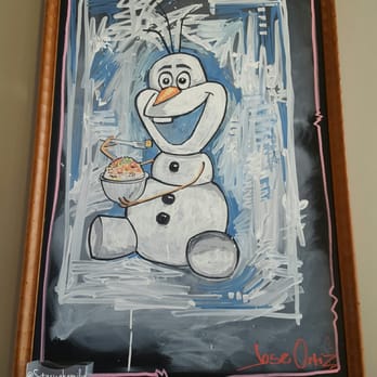 PokiNometry - Olaf! What a cool drawing - Japanese Near Me - Anaheim, California PokiNometry - Olaf! What a cool drawing - Japanese Near Me - Anaheim, California