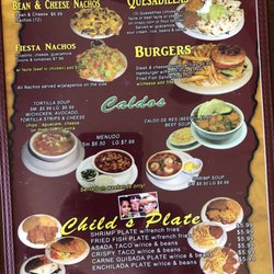Los Compadres Mexican & Seafood Restaurant - Table Menu 5 Breakfast Lunch anytime