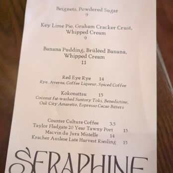 SERAPHINE - Updated June 2025 - 150 Photos & 75 Reviews - 324 Blackwell
