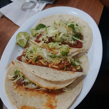 Birrieria Obregon - 2 tacos de pastor! Separate the two tortillas in 4, so you get a total of 4 tacos - Mexican Near Me - Phoenix, Arizona