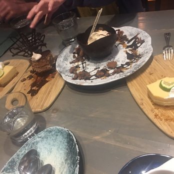Hook & Barrel - Chocolate tower & key lime pie-most amazing desserts ever! Fabulous dinner & best server ever- Dave. Fig and Brie- incredible! - Seafood Near Me - Myrtle Beach, South Carolina Hook & Barrel - Chocolate tower & key lime pie-most amazing desserts ever! Fabulous dinner & best server ever- Dave. Fig and Brie- incredible! - Seafood Near Me - Myrtle Beach, South Carolina