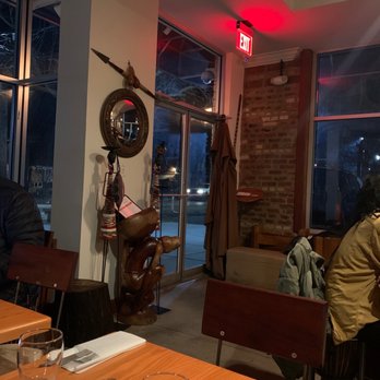 Mansa Kunda Restaurant - Really cool traditional designs - African Near Me - Takoma Park, Maryland