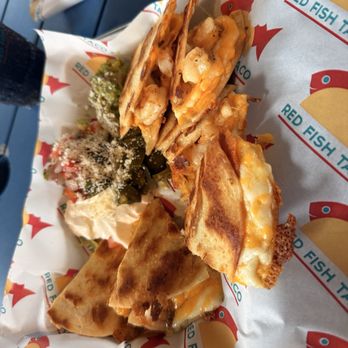 Red Fish Taco - Shrimp Quesadilla - Tacos Near Me - Santa Rosa Beach, Florida Red Fish Taco - Shrimp Quesadilla - Tacos Near Me - Santa Rosa Beach, Florida