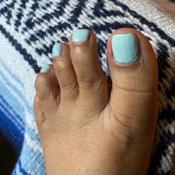 US Nails - Horrible pedicure. Polish is thrown on and the technician clipped my skin near my cuticles multiple times. - Nail Salons Near Me - Pikesville, Maryland US Nails - Horrible pedicure. Polish is thrown on and the technician clipped my skin near my cuticles multiple times. - Nail Salons Near Me - Pikesville, Maryland