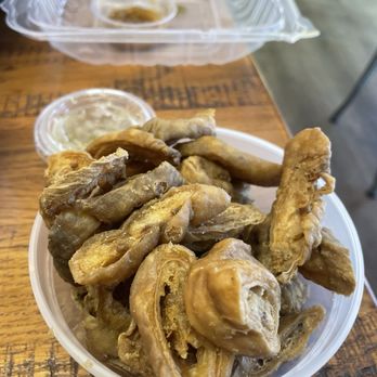 L.A. Chibugan - fRied isaw paired with homemade vinegaR ... a must - Fast Food Near Me - Los Angeles, California