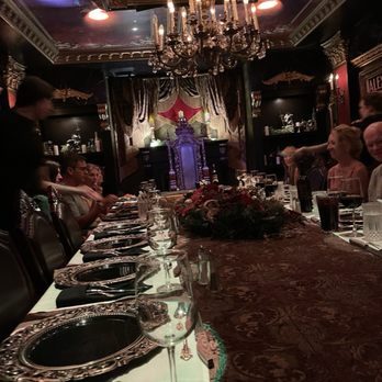 Mystique Dining - The long dining table - Dinner Theater Near Me - Folsom, California Mystique Dining - The long dining table - Dinner Theater Near Me - Folsom, California