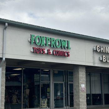 Foxprowl Toys & Comics - Front of store - Toy Stores Near Me - Batavia, New York Foxprowl Toys & Comics - Front of store - Toy Stores Near Me - Batavia, New York